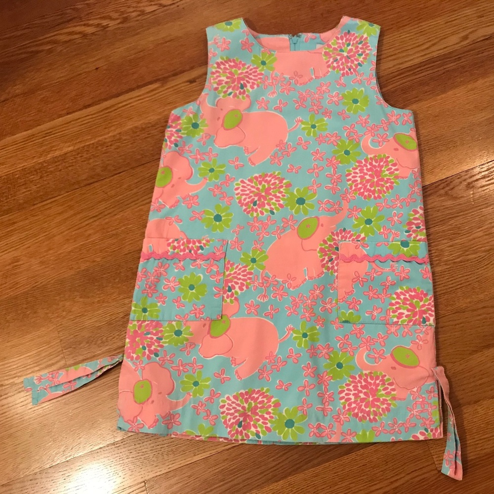 Lilly Pulitzer Elephants Dress Size 6